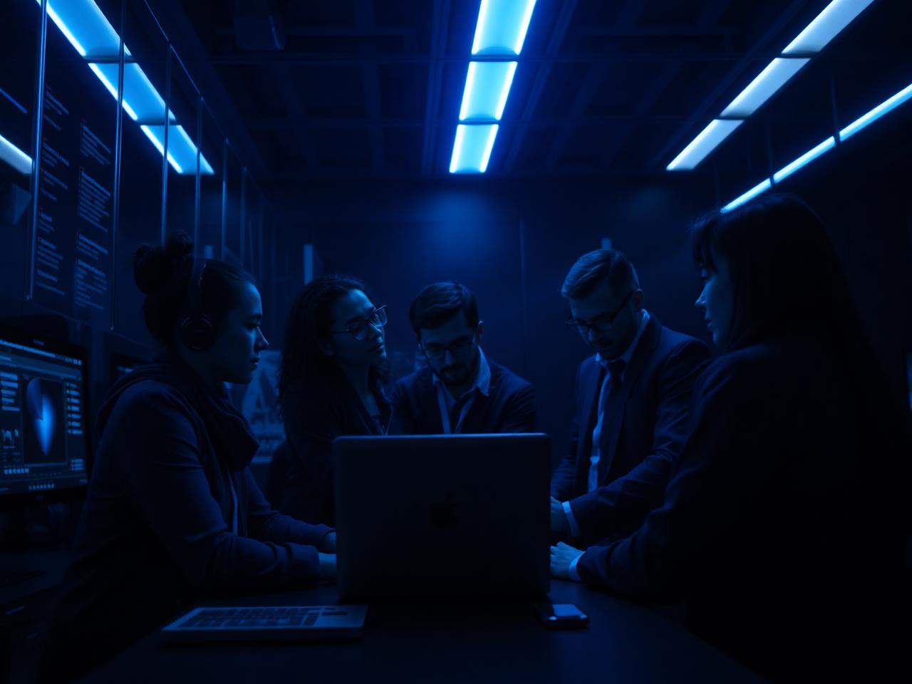 Equipe de tecnologia da AVYRON em colaboração